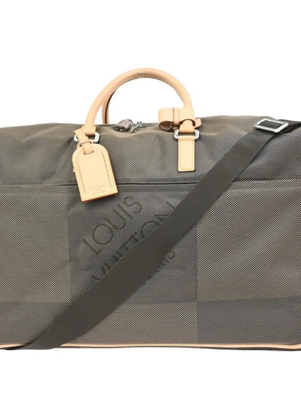 LOUIS VUITTON Albatros Hand Bag Damier Geant Canvas Leather